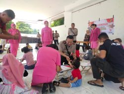 Sambut Hari Bhayangkara ke-77, Polres Nagekeo Gelar Lomba Mewarnai untuk Putra dan Putri Polri