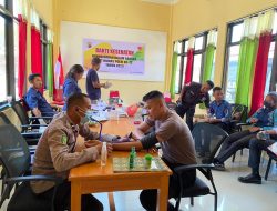 Sambut HUT Humas Polri, Polres Nagekeo Gelar Kegiatan Bakti Kesehatan Donor Darah