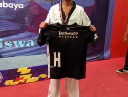 Cander Febrianus Cetak Prestasi di Kejuaraan Nasional Taekwondo Liga Mahasiswa Surabaya Open 2023