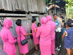 Polsek Aesesa Sambangi Rumah Anak Yatim Piatu di Desa Nangadhero