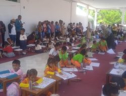 Ratusan Siswa Ikut Lomba Menggambar dan Mewarnai untuk Meriahkan Festival One Be 2024