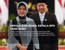 Kepala BPS dan Wakil Kepala BPS yang Baru