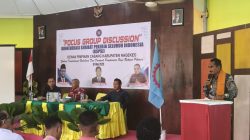 Wakil Bupati Nagekeo,Gonzalo Gratianus Muga Sada, saat berbicara di acara FGB yang dihelat oleh DPC KSPSI Nagekeo (Foto: Doc. Flores files.com)