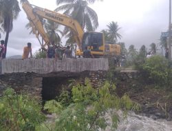 Tanggap Darurat Banjir di Tonggorambang BPBD Nagekeo Kerahkan Alat Berat