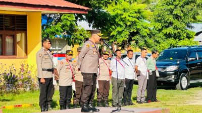 Menindaklanjuti Perintah Kapolda NTT, Kapolres Nagekeo Wajibkan Anggota Memakai Bere/Sape