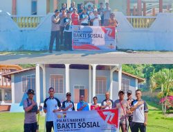 Jelang Hari Bhayangkara Ke-77, Polsek Ma’uponggo  Laksanakan Bakti Sosial dan Himbau Masyarakat untuk Waspada TPPO