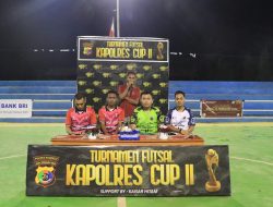 Laga Final Turnamen Futsal Kapolres Nagekeo  Cup II Final Antara Asbel FC Vs Satria Muda FC