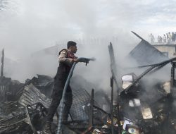 Kebakaran di Mbay Hanguskan Tiga Bangunan Rumah