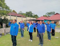 DPD PAN Manggarai Gelar Upacara Penghormatan Bendera Pada HUT RI ke-80
