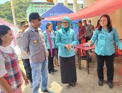 Ketua TP PKK NTT Dampingi Isteri Wakil Menteri Dalam Negeri Kunjungan ke Nagekeo 