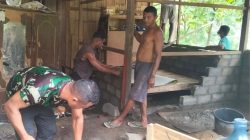 TMMD 127 Kodim 1603/Sikka Bangun RTLH di Gong Bekor, TNI–Warga Bersinergi Wujudkan Hunian Layak